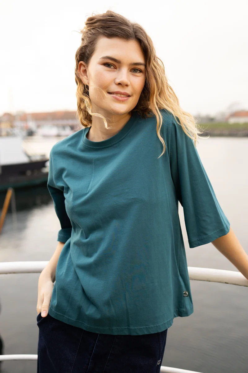 Danebasic Glad Tee Dk Slate