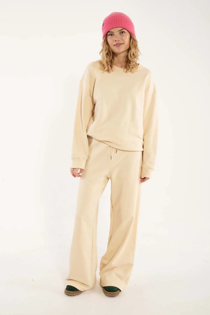 Danepoppy Moleton Sweat Light Beige