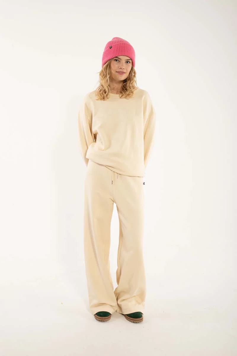 Danepoppy Moleton Sweat Light Beige