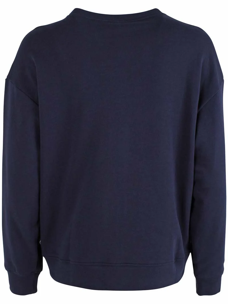 Danepoppy Moleton Sweat Dk Navy