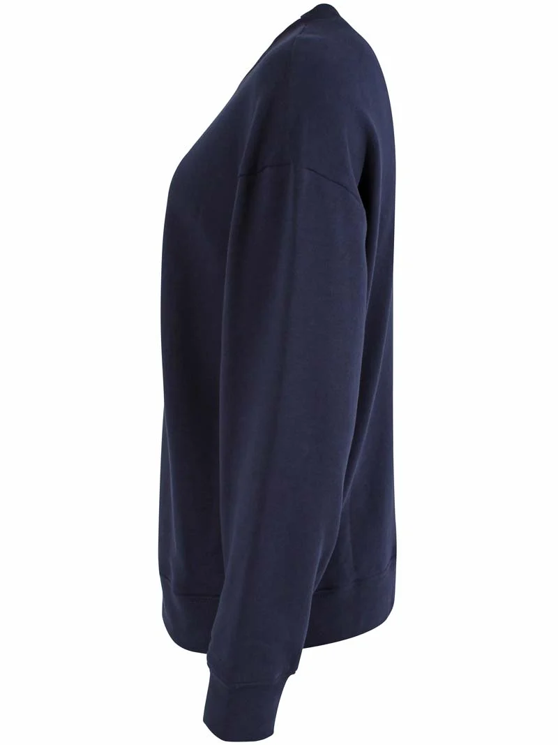 Danepoppy Moleton Sweat Dk Navy