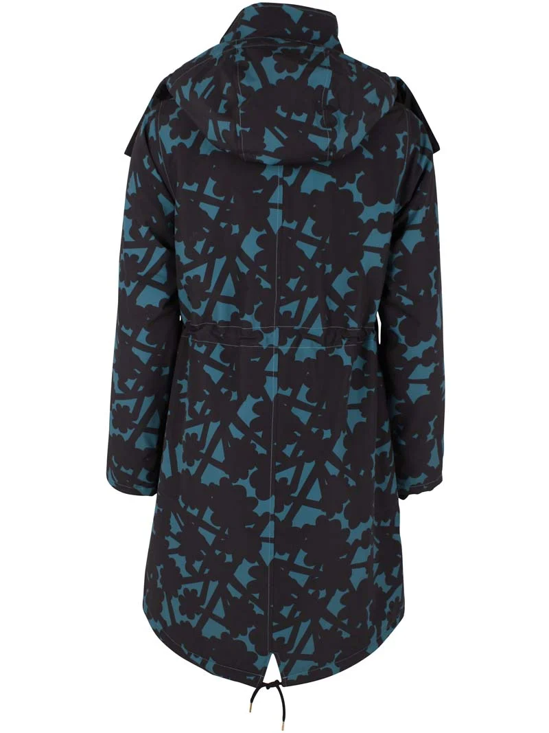Daneturell Winter Coat Dk Slate BRAMBLE