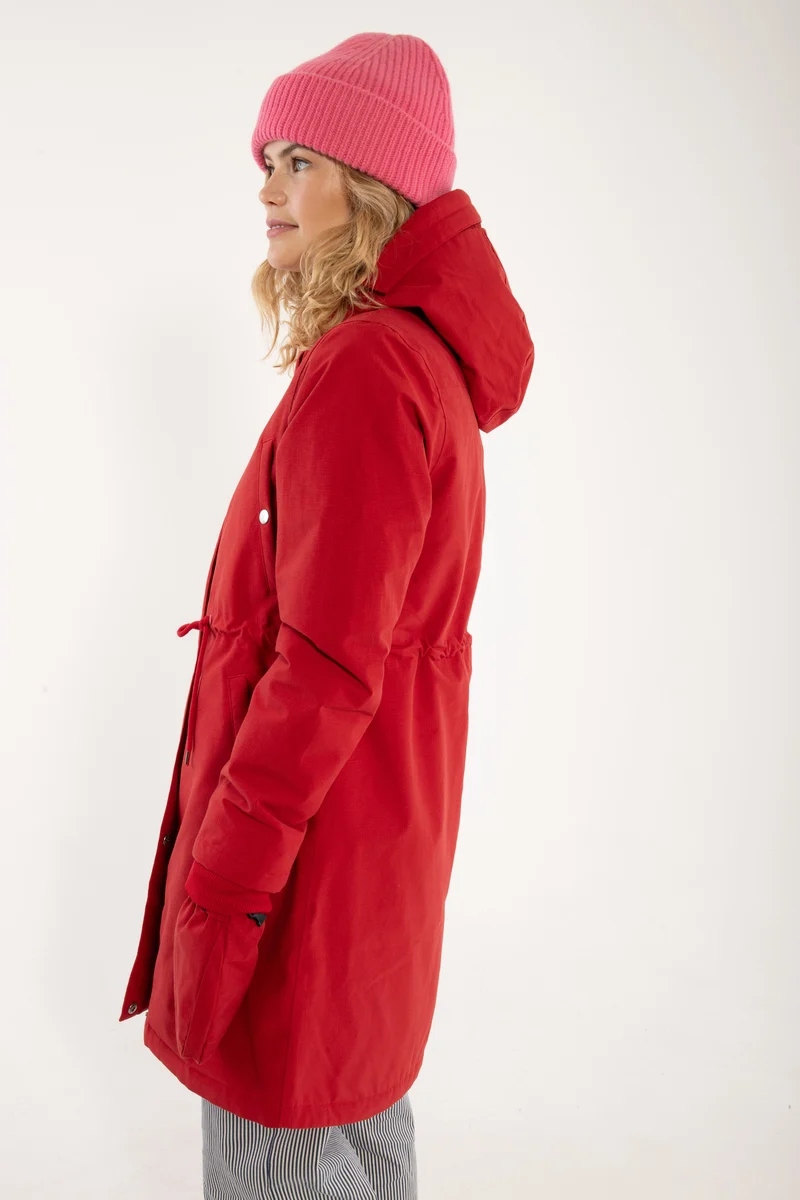 Danenora Winter Parka Dk Red