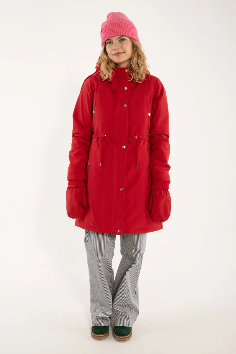 Danenora Winter Parka Dk Red