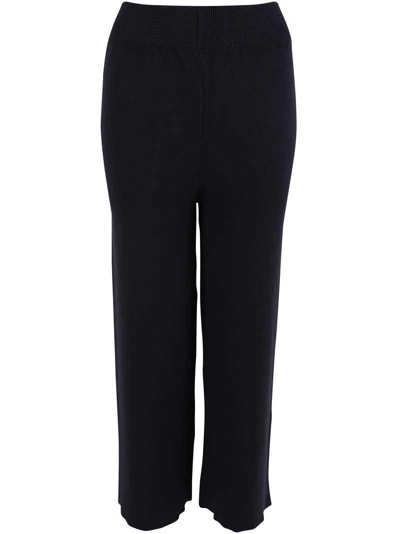 Danexclusive Viscose Pants Dk Navy