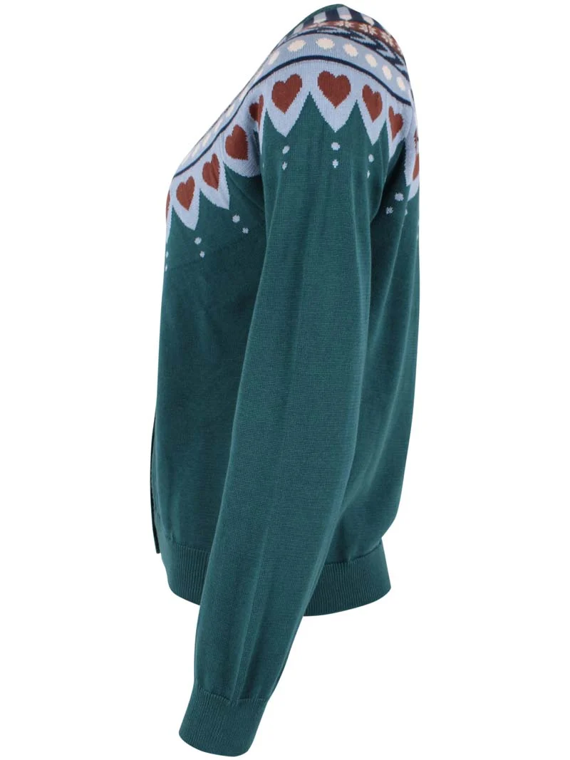 Danesweetheart Cotton Cardigan Dk Slate
