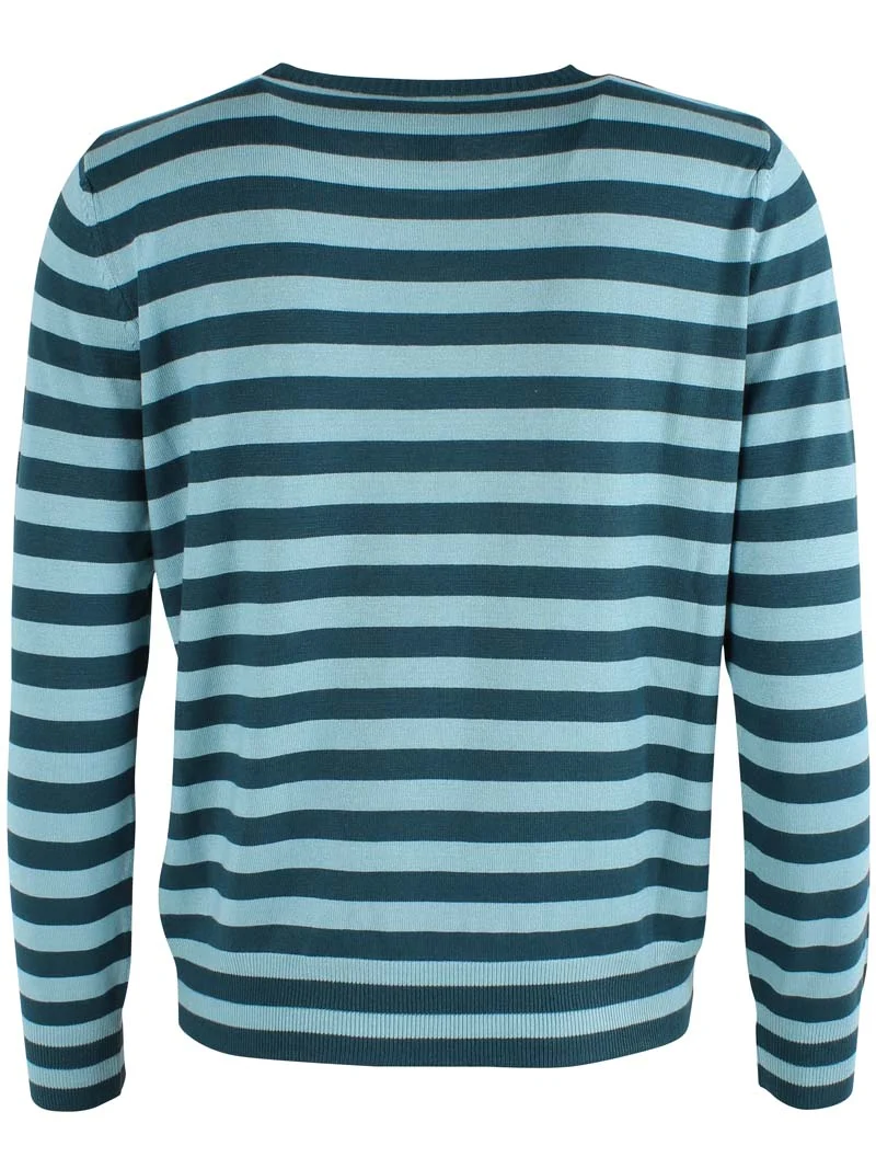 Danedinner Viscose Sweater Dk Slate/Grey Duck