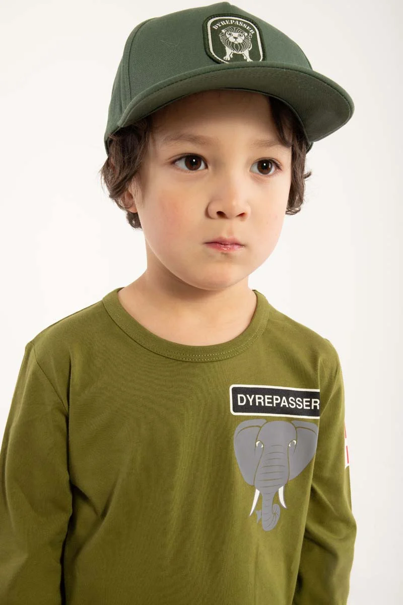 Dyrepasser LS T Olive ELEFANT