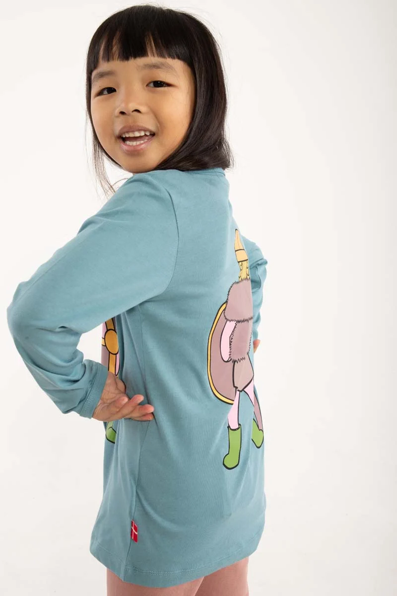 Danebasic Longsleeve Grey Duck SIF DIN VEN