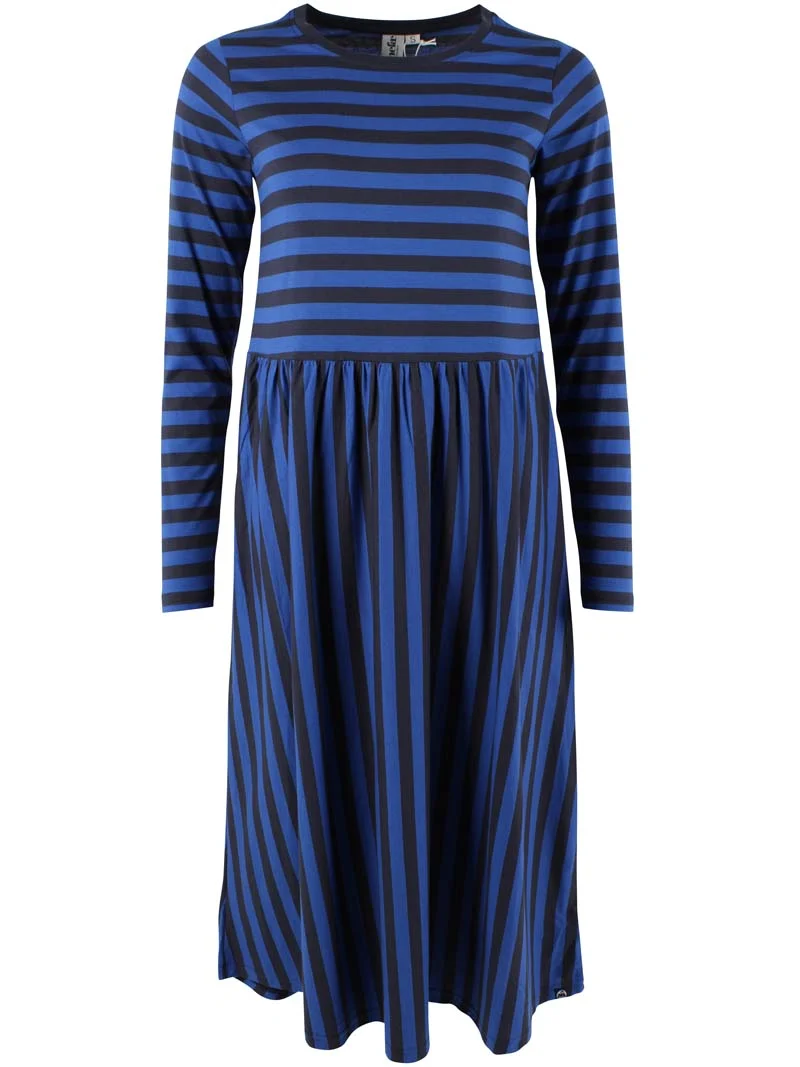 Danebasic Kroeyer LS Dress Dk Navy/Blue