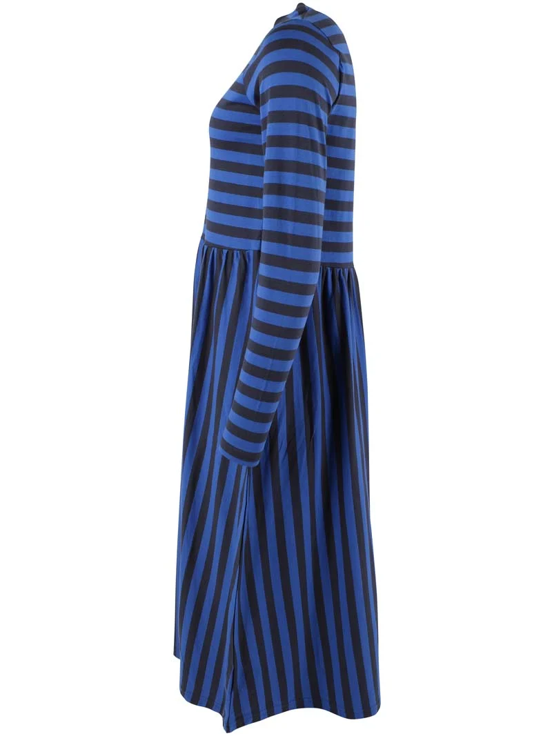 Danebasic Kroeyer LS Dress Dk Navy/Blue