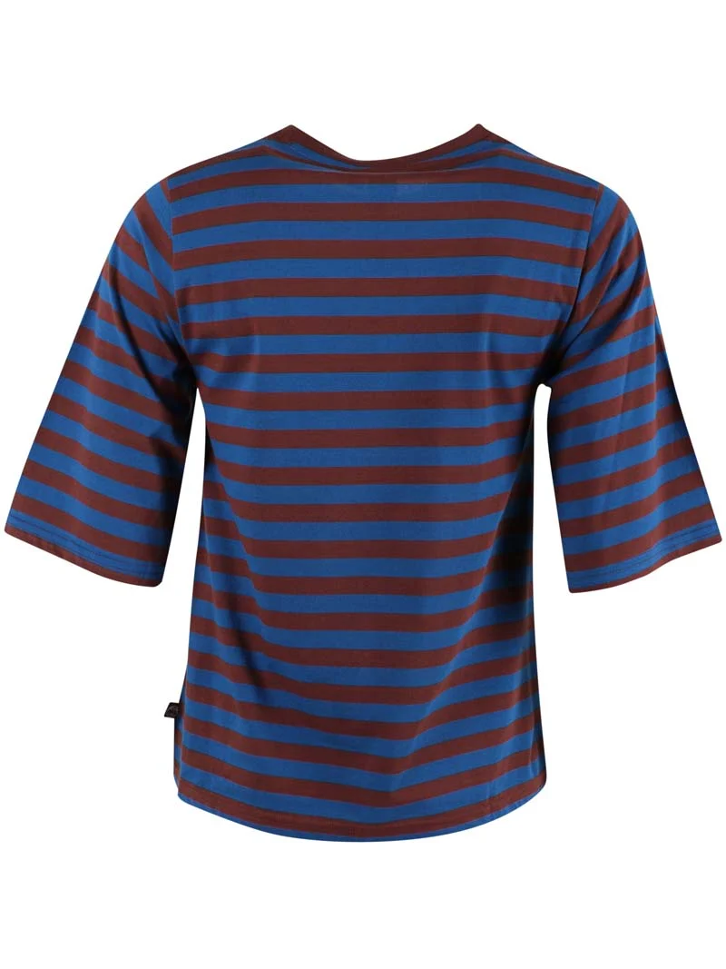 Danebasic Glad Tee Ocean Blue/Dk Merlot