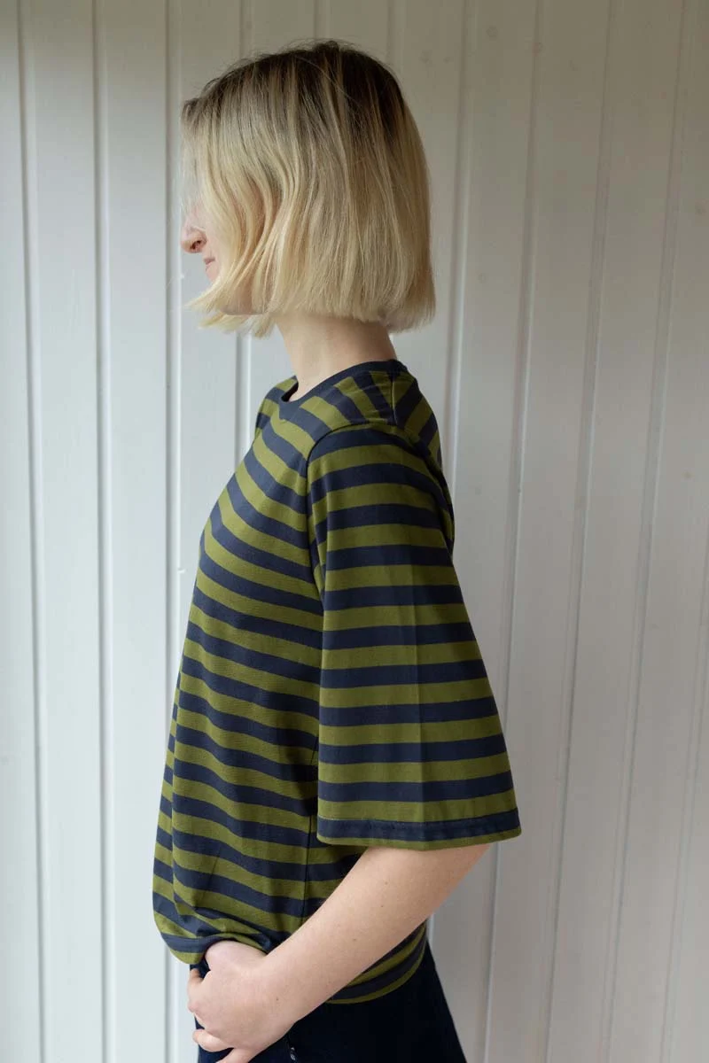 Danebasic Glad Tee Dk Navy/Olive