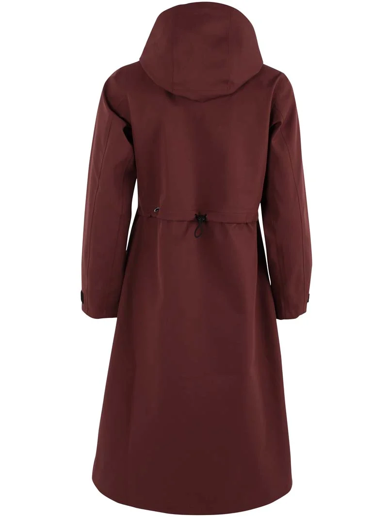 The Danedogwalker Raincoat Dk Merlot