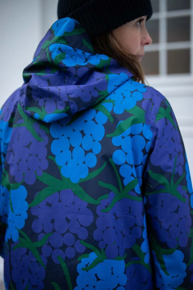 Danedith Rain Coat Dk Navy MAXIBERRY