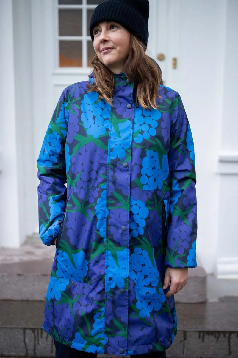 Danedith Rain Coat Dk Navy MAXIBERRY
