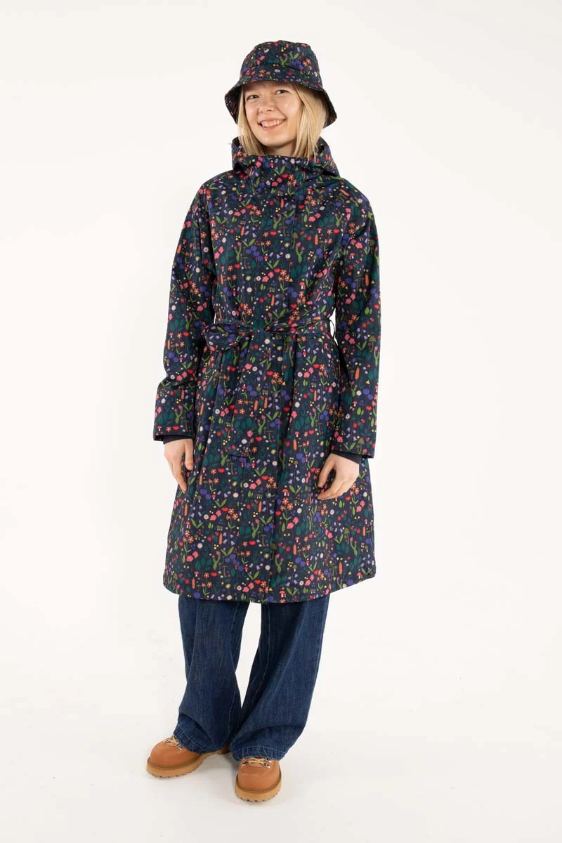Danelisabeth Raincoat Dk Navy BOTANICAL