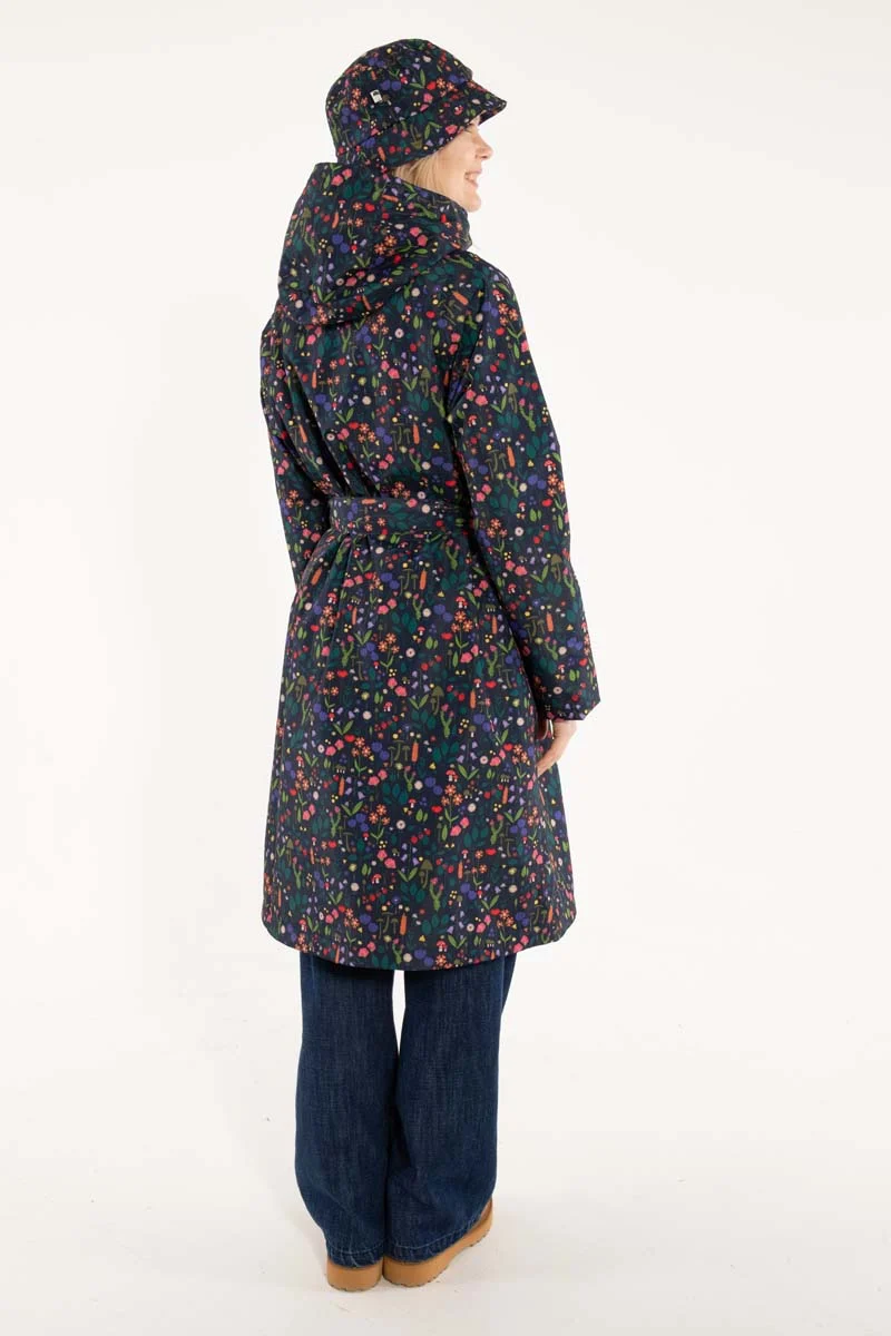 Danelisabeth Raincoat Dk Navy BOTANICAL