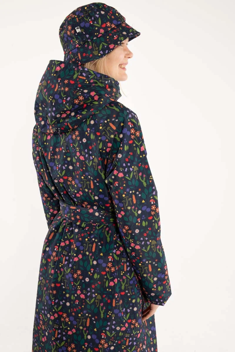 Danelisabeth Raincoat Dk Navy BOTANICAL