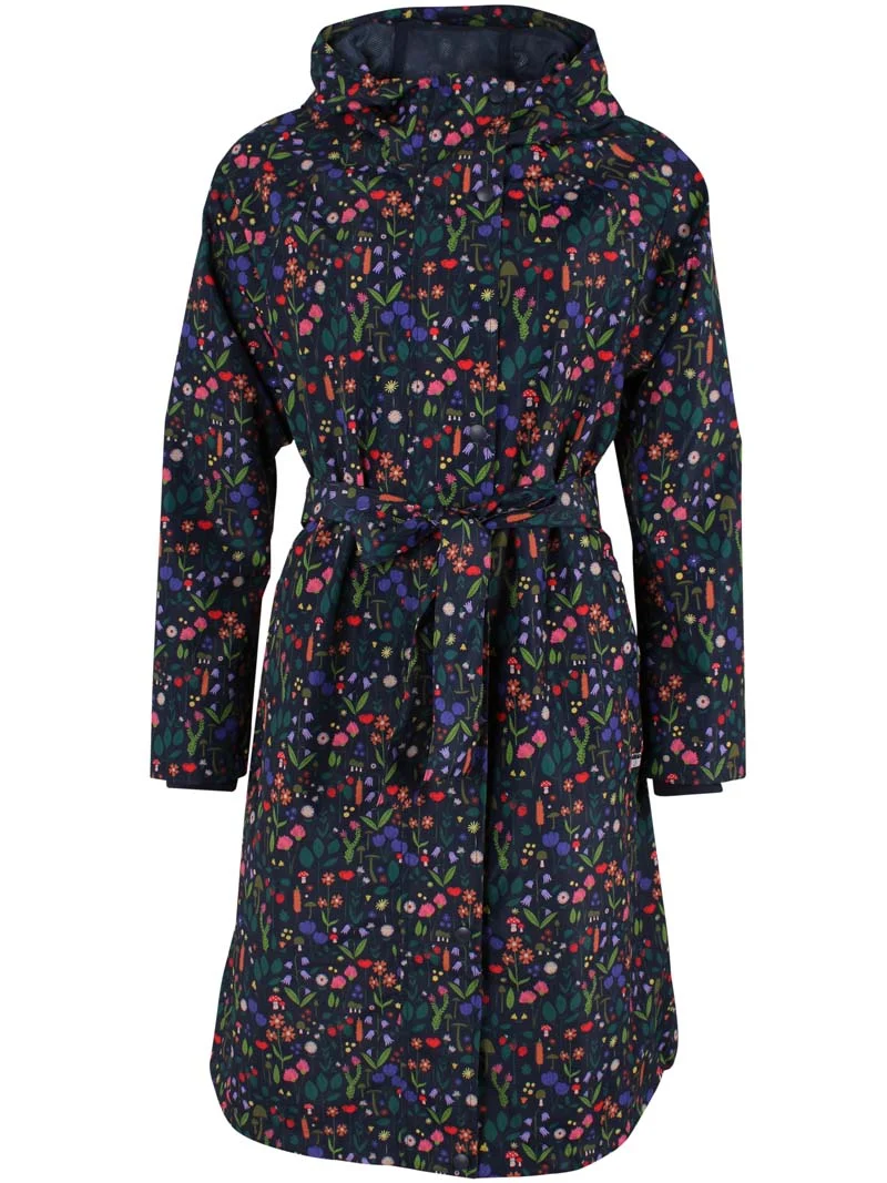 Danelisabeth Raincoat Dk Navy BOTANICAL