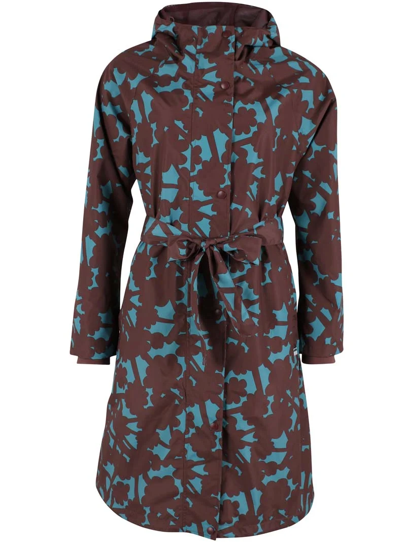 Danelisabeth Raincoat Blue Grey BRAMBLE