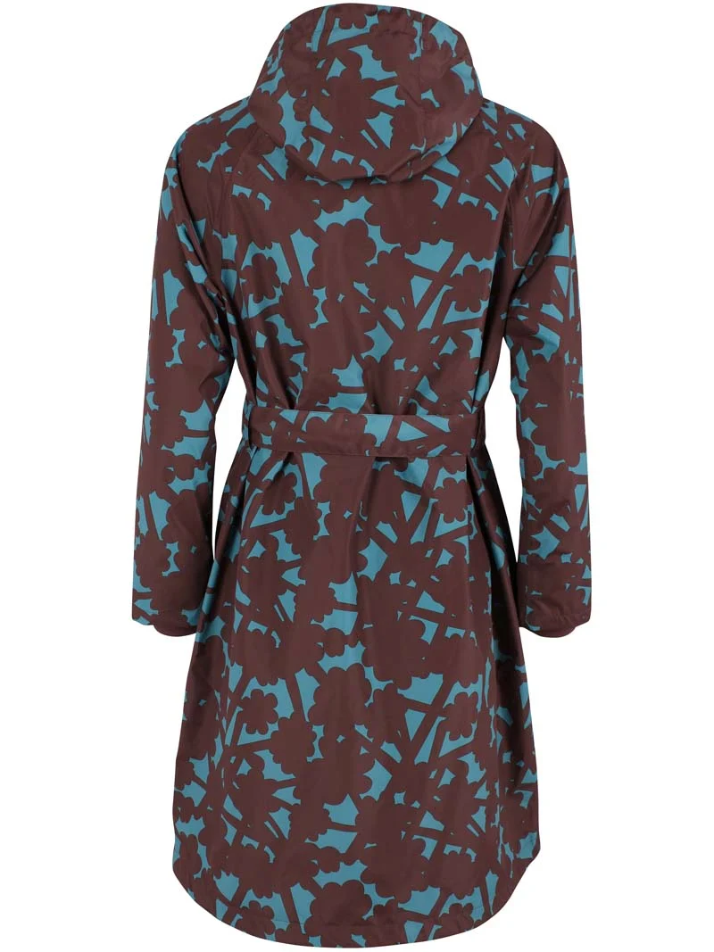Danelisabeth Raincoat Blue Grey BRAMBLE