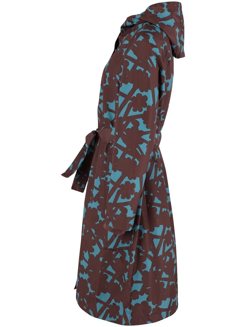 Danelisabeth Raincoat Blue Grey BRAMBLE
