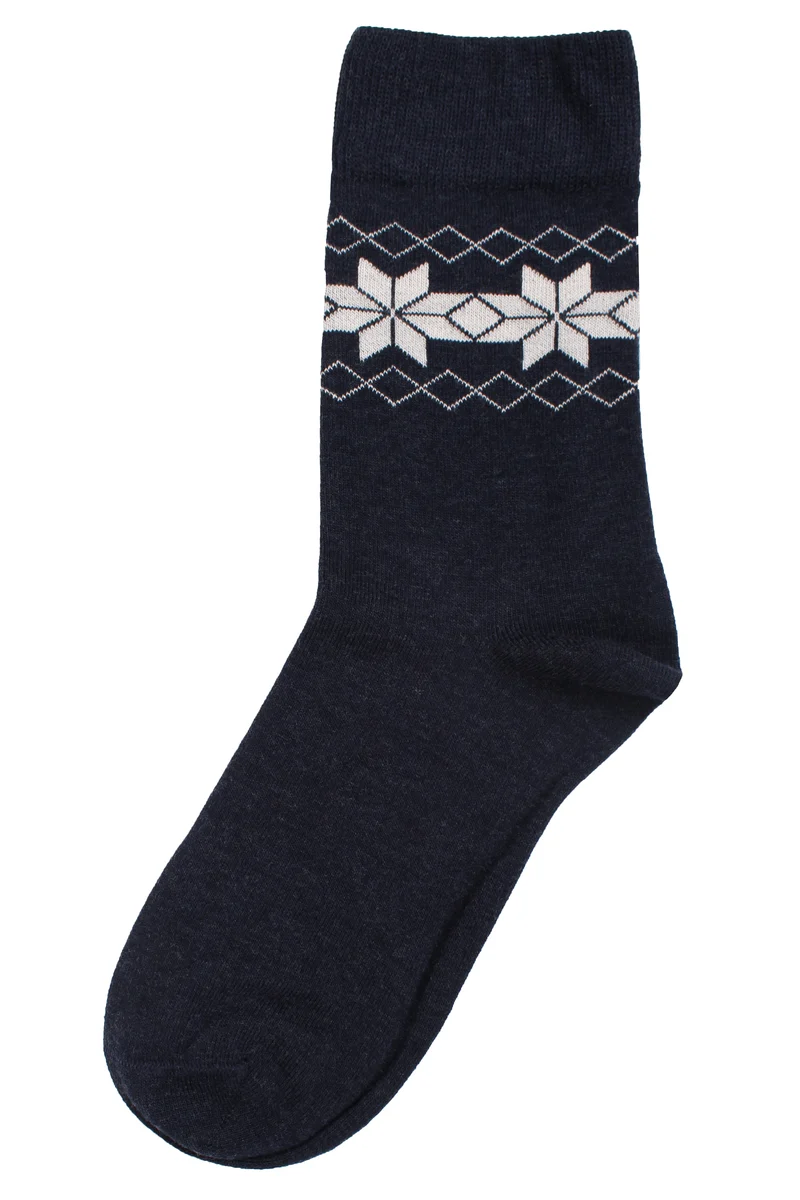 Danecountryside Wool Socks Dk Navy Flakes