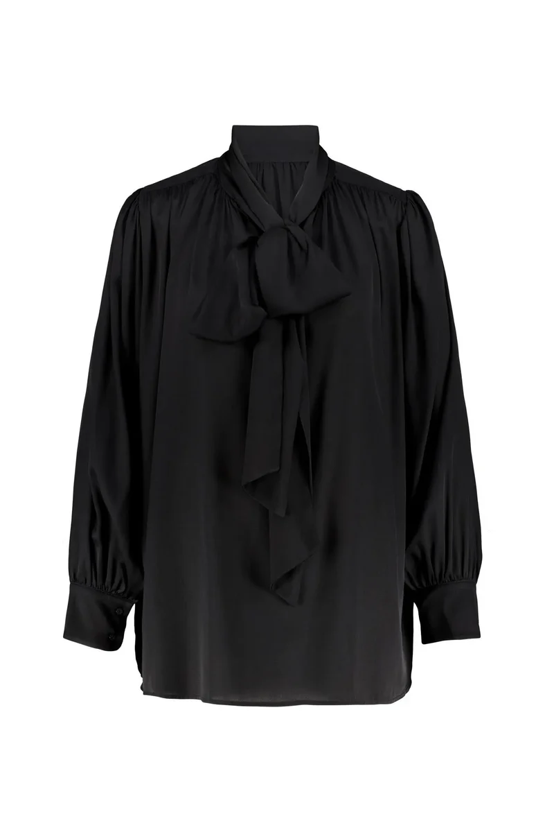 Bluse aus Seide
