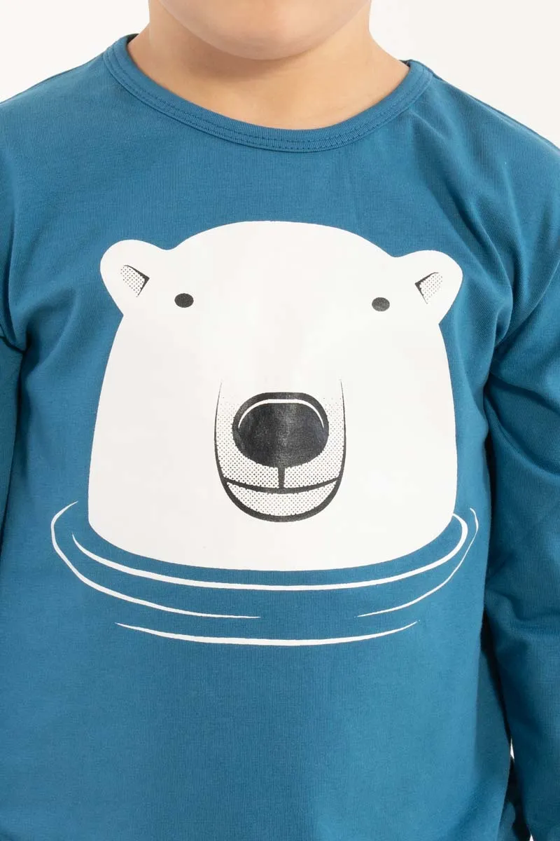 Dyrroar T Warm Blue NY ISBJOERN