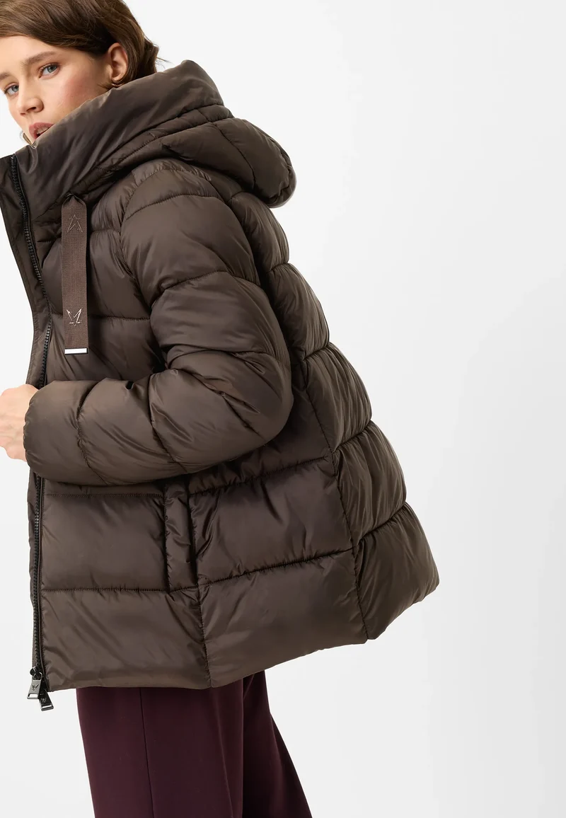 Thermo-Steppjacke mit Kapuze