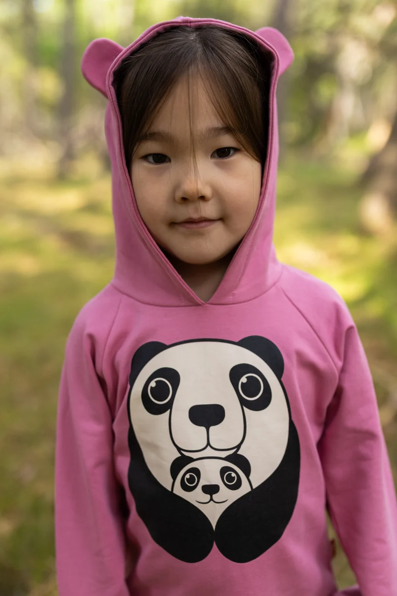 Dyrbellow Hoodie Rose PANDAMOR