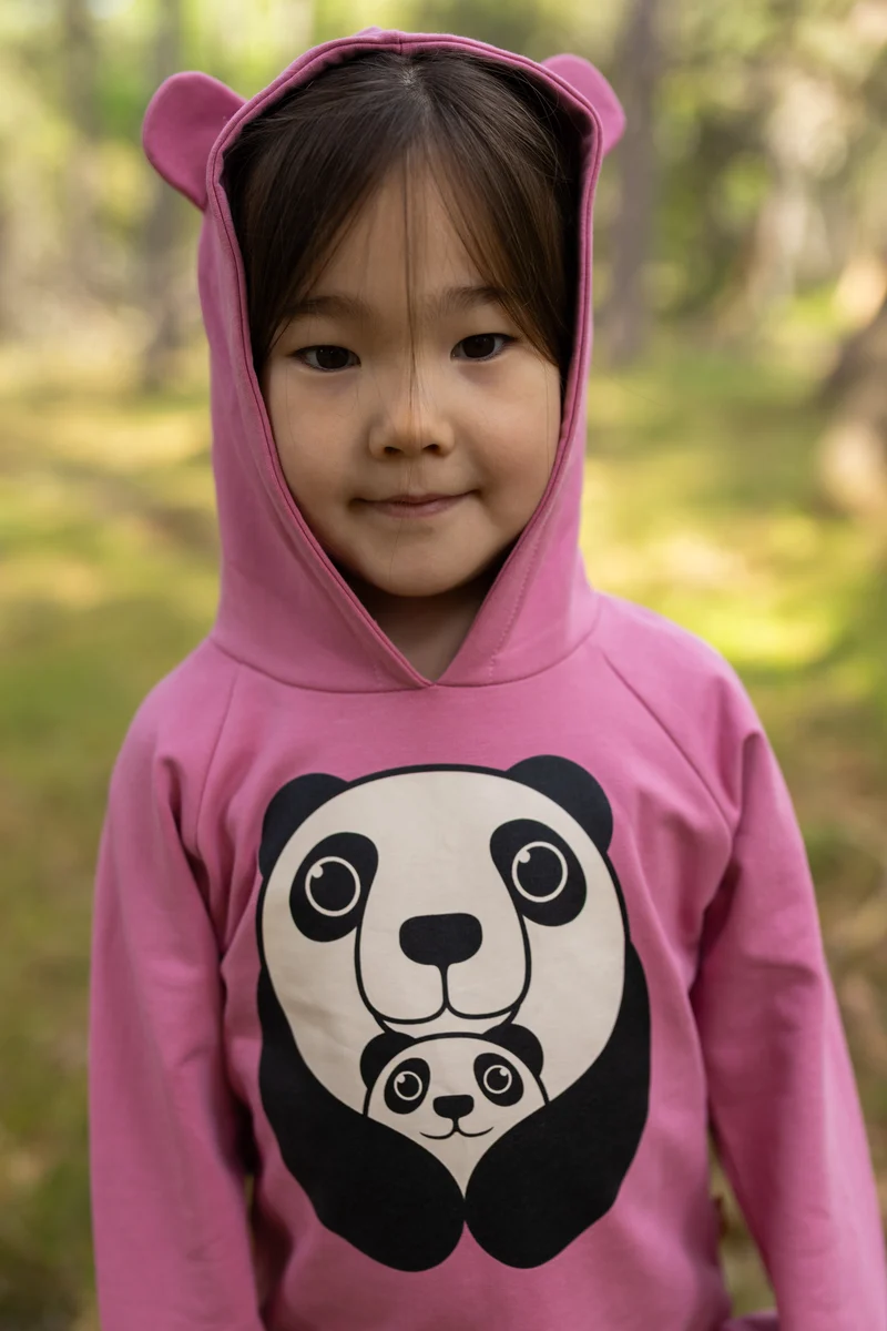 Dyrbellow Hoodie Rose PANDAMOR