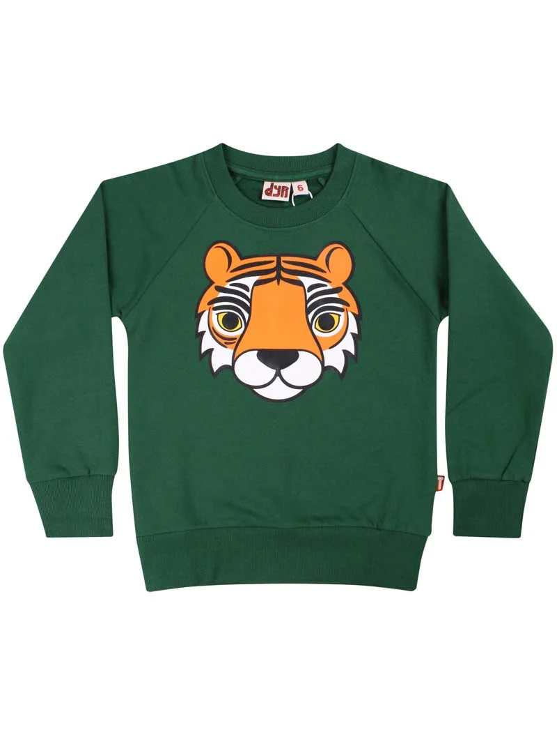 Dyrbellow Sweat Dk Pine TIGER