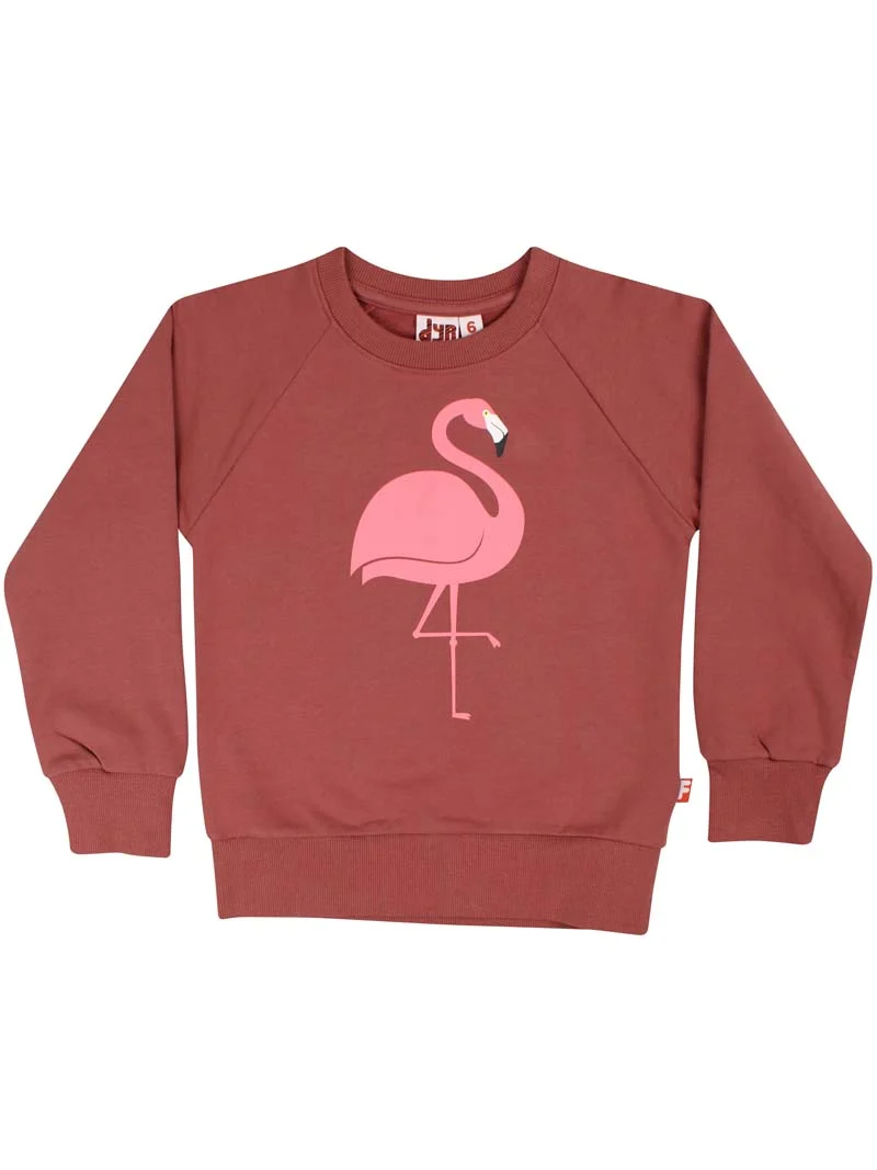 Dyrbellow Sweat Dk Brick FLAMINGO
