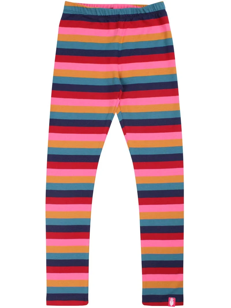 Danecheer AOP/STRIB Cotton Leggings Aurora