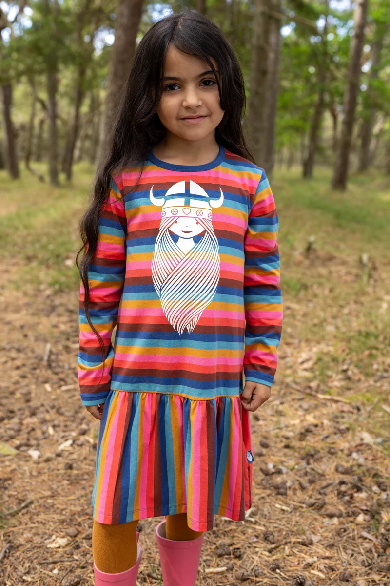 Daneseahorse Cotton Dress Borealis FREJA