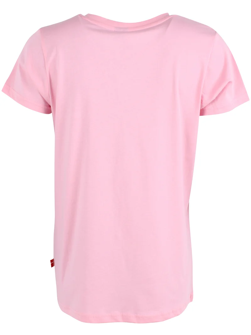 Danecopenhagen Ladies Tee Pastel Pink CPH FREJA CRUISER