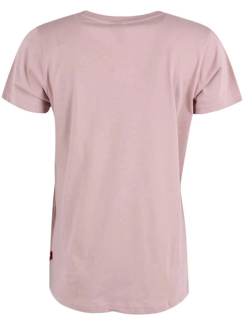 Danecopenhagen Ladies Tee Rose Beige CPH HAVFRUE (GLITTER)