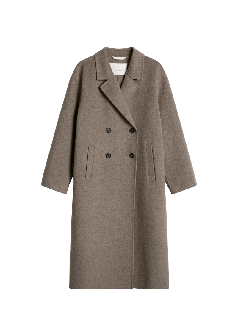 Wollmantel Relaxed Fit
