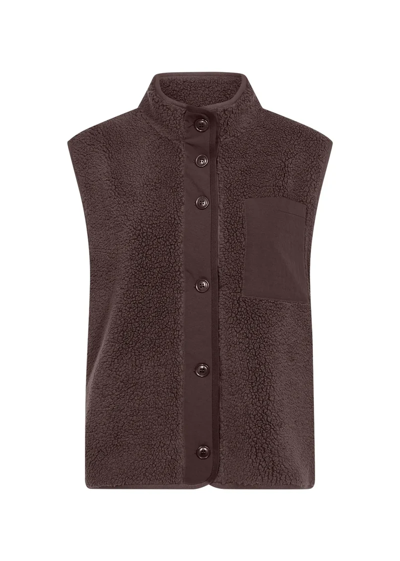 Teddy-Weste ONYX