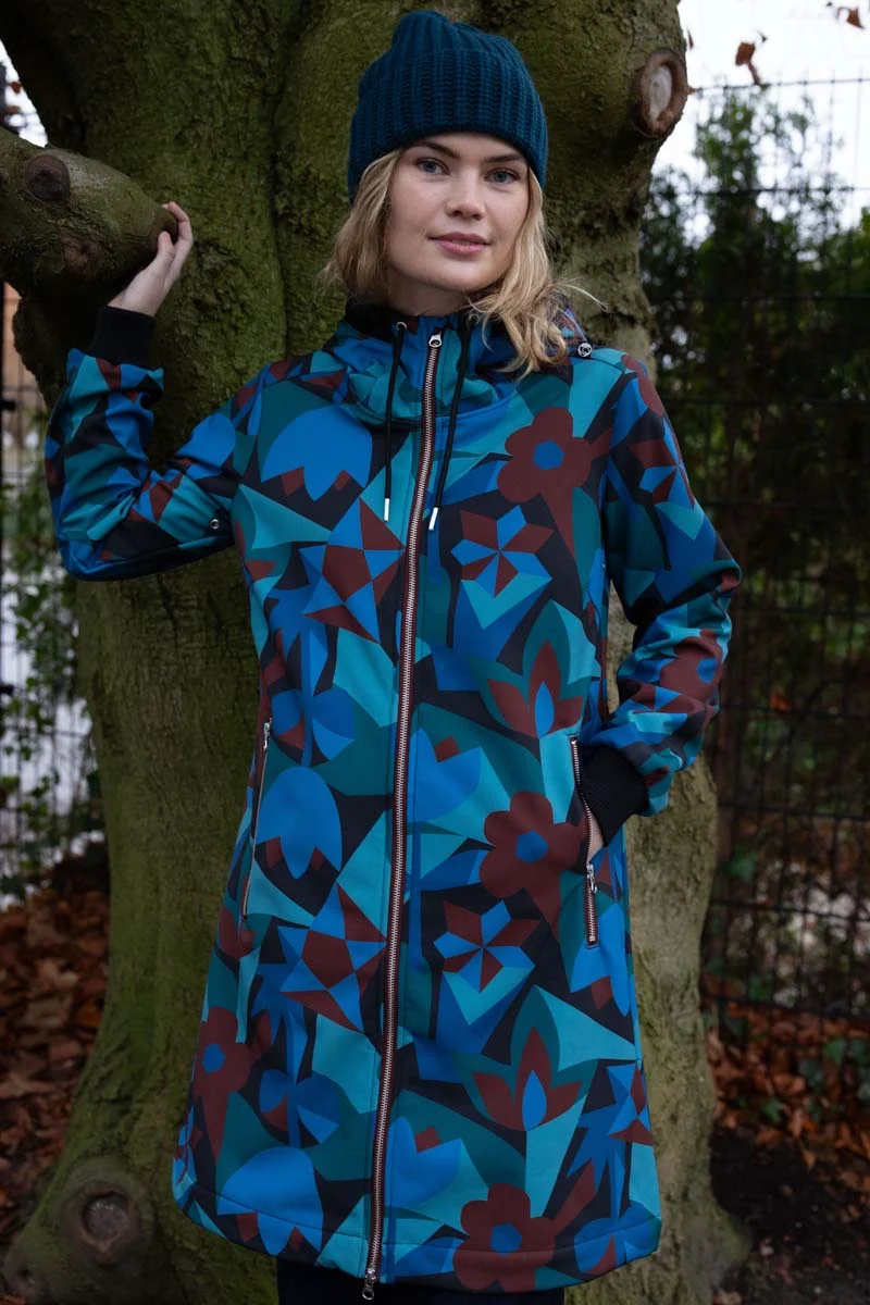 Danejane Softshell Black Merlot GEOFLEUR