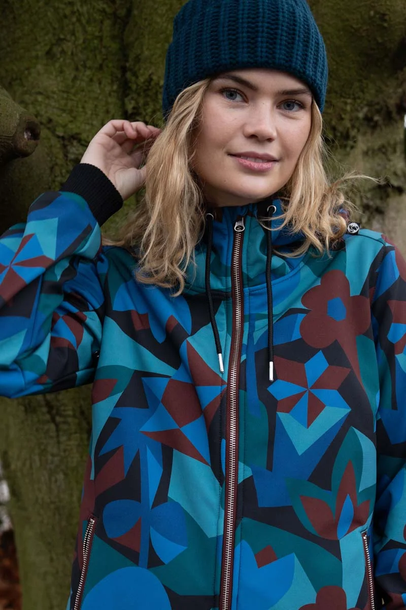 Danejane Softshell Black Merlot GEOFLEUR
