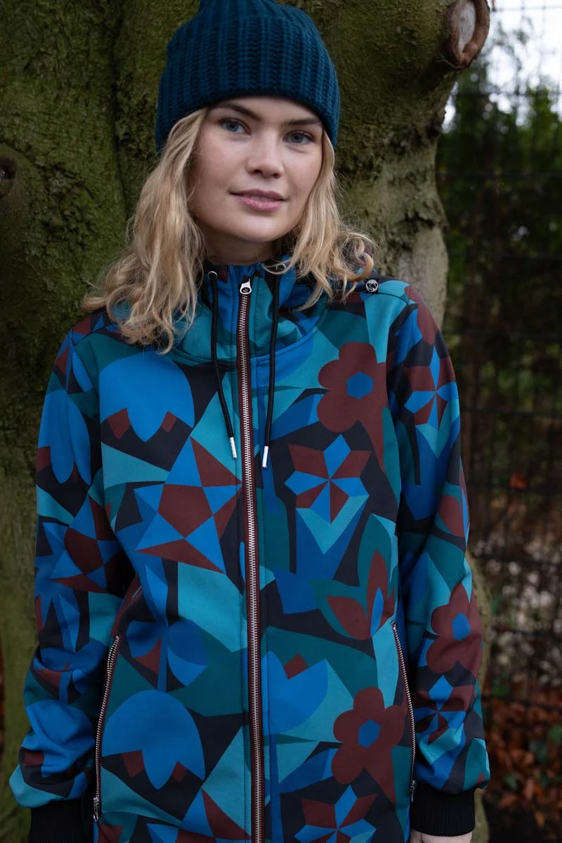 Danejane Softshell Black Merlot GEOFLEUR