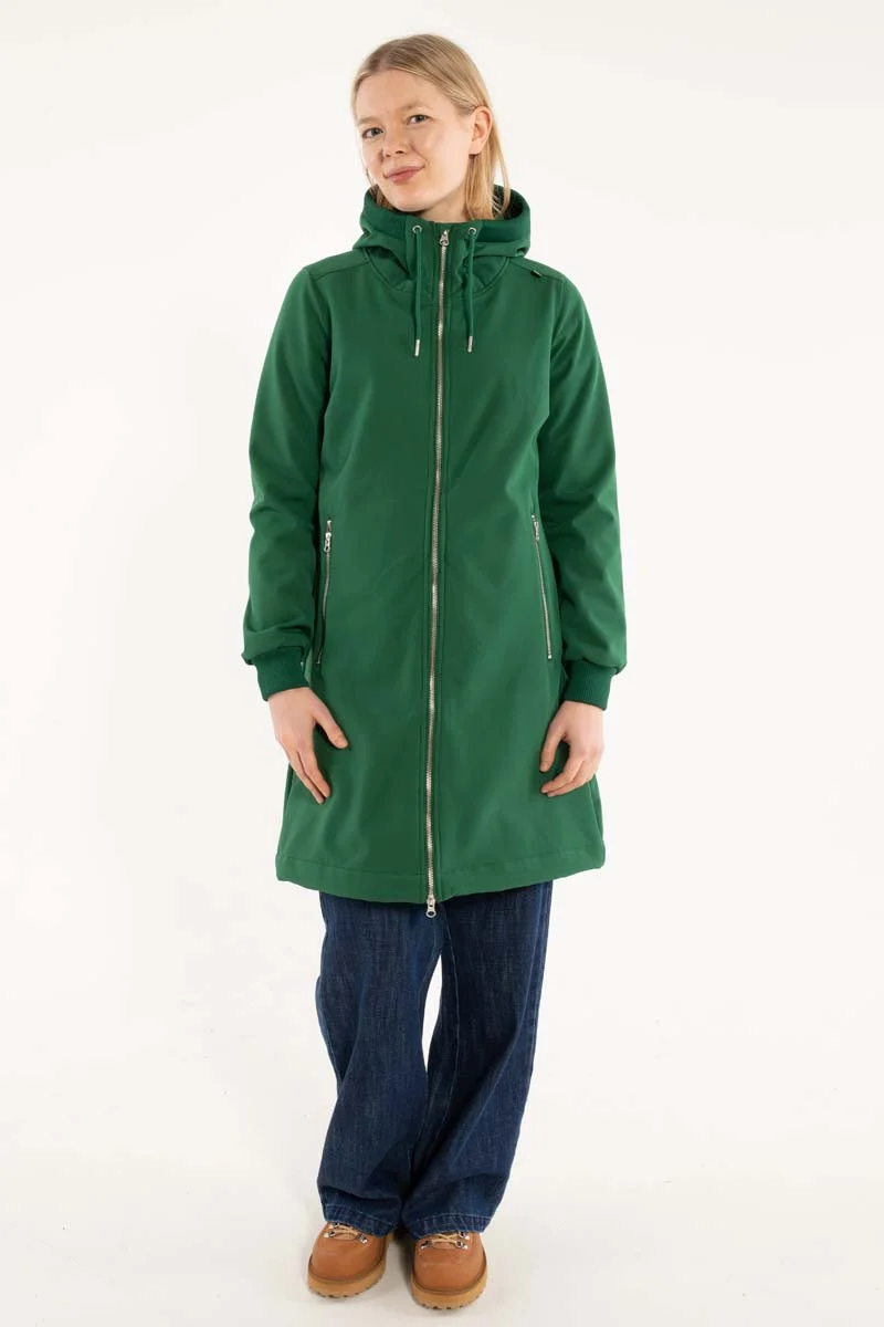 Danejane Softshell Dk Pine