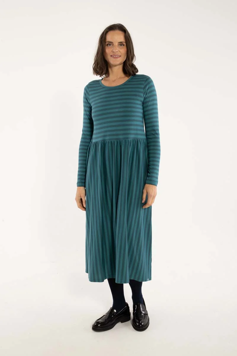 Danekroeyer LS Modal Dress Dk Slate/Duck