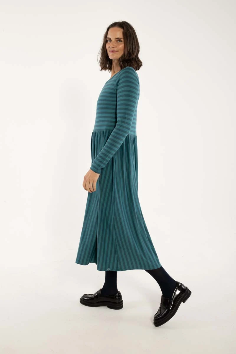 Danekroeyer LS Modal Dress Dk Slate/Duck