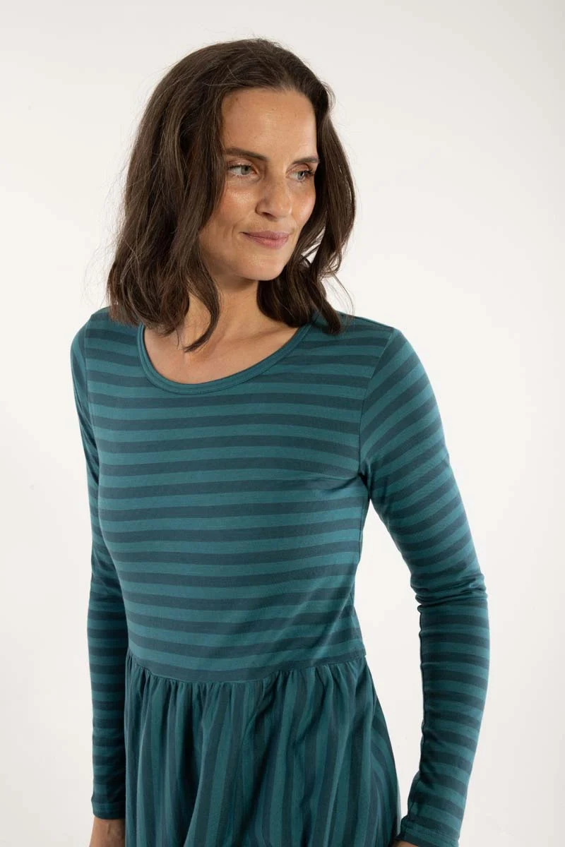 Danekroeyer LS Modal Dress Dk Slate/Duck