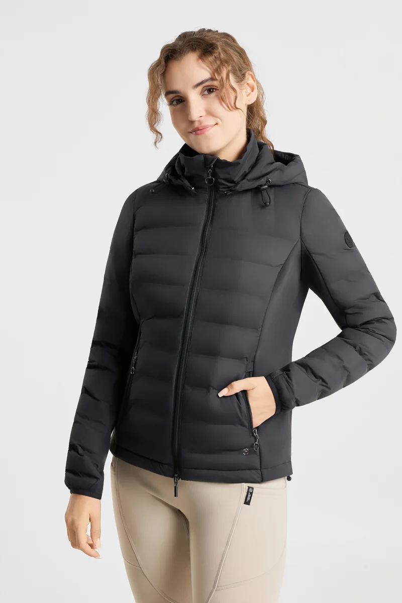 Rochele Damen Hybridjacke Black oyster 40