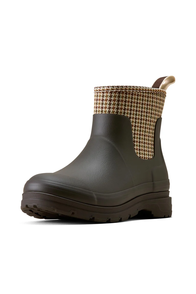 Kelmarsh Shortie Damen Kurzgummistiefel Chocolate 41